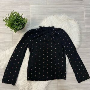 Madewell Texture & Thread Long Sleeve Floral Top